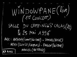 Windowpane : Concert Salle du Camping (Saint-Calais 72)